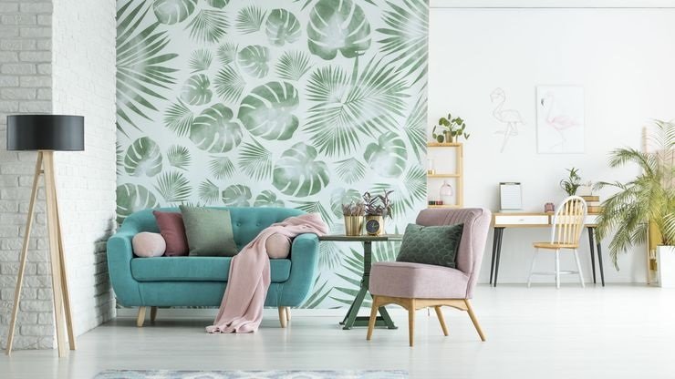 How wallpapers add a modern touch to any space? 